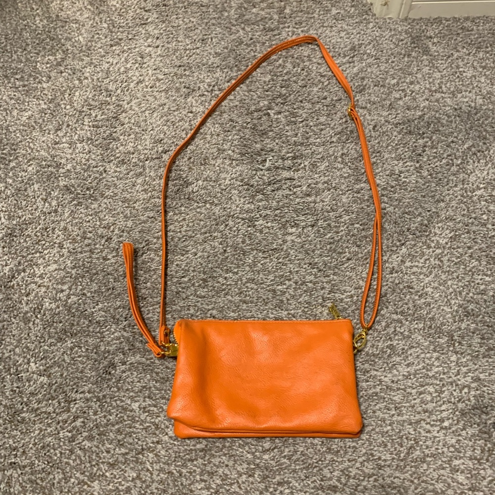 Orange Purse crossbody